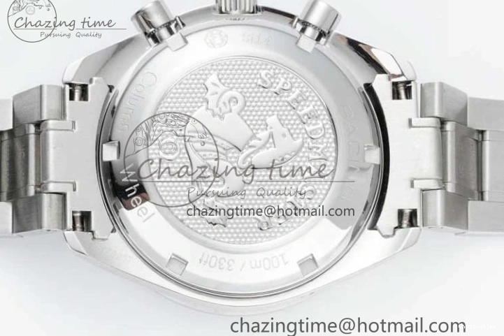 0217 Speedmaster Racing Master SS HKF Best Edition Black Dial on SS Bracelet A Versatile 7810